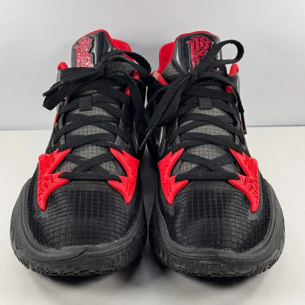 Nike Kyrie Low 4 Bred Black Red Basketball Shoes CW3985-006 Mens 9.5